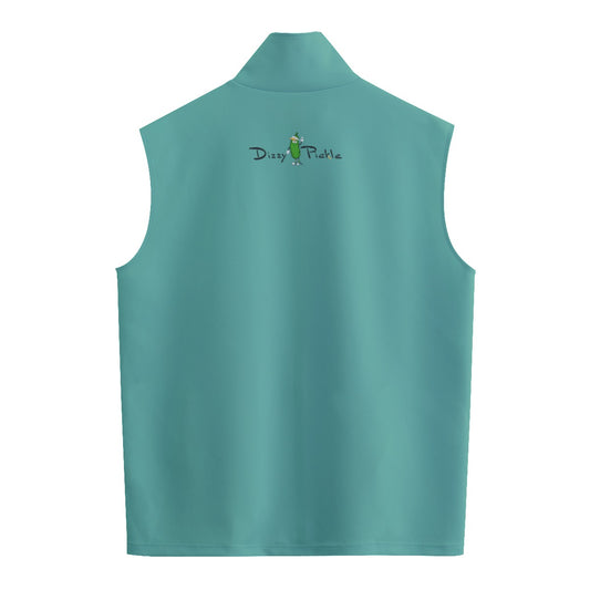 DZY P Classic - Seafoam - Men's Stand-up Collar Vest by Dizzy Pickle