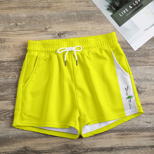 DZY P Classic - Yellow - Pickleball Casual Shorts by Dizzy Pickle