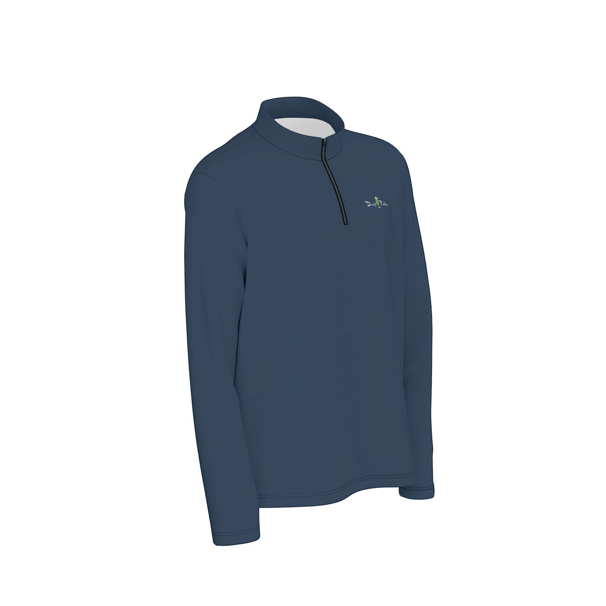 Dizzy Pickle DZY P Classic 5R8ML Men's Pickeball Half Zip Pullover Blue