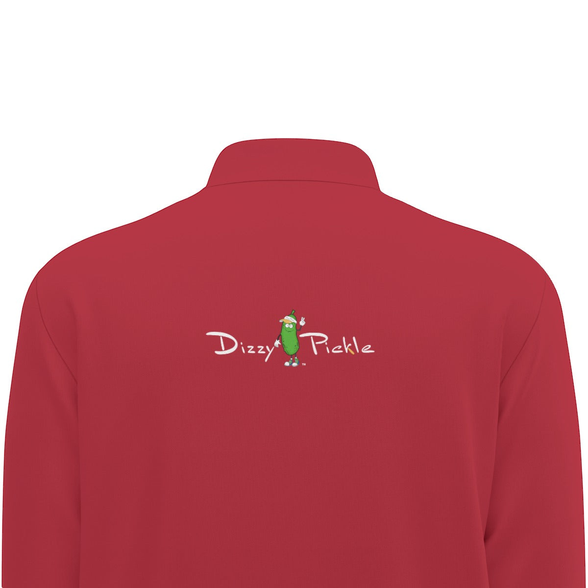 Dizzy Pickle DZY P Classic 5R8MX Men's Pickeball Half Zip Pullover Red