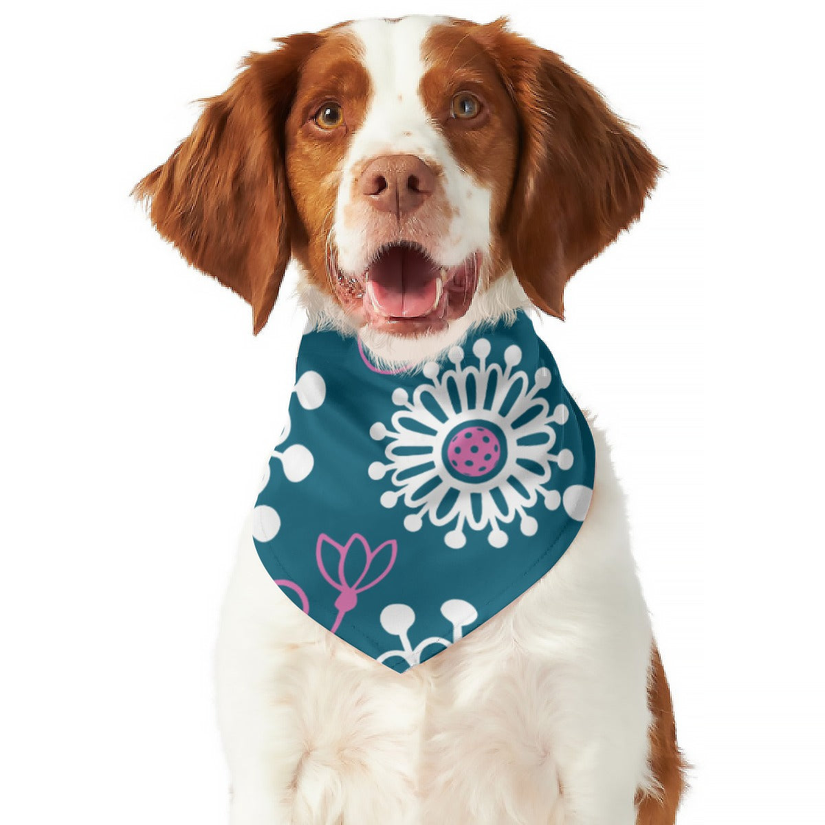 Dizzy Pickle Coming Up Daisies TP Reversible Pet Scarf