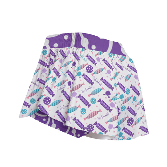 So Sweet - Pickleball Women's Sport Culottes with Pockets by Dizzy Pickle