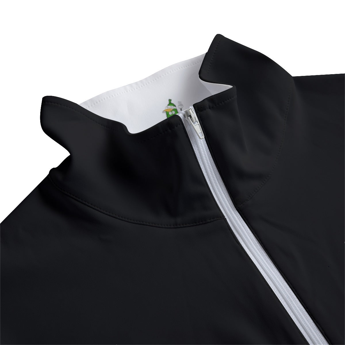 DZY P Classic - Black - Women's Quarter Zip Long Sleeve Casual Pullover by Dizzy Pickle