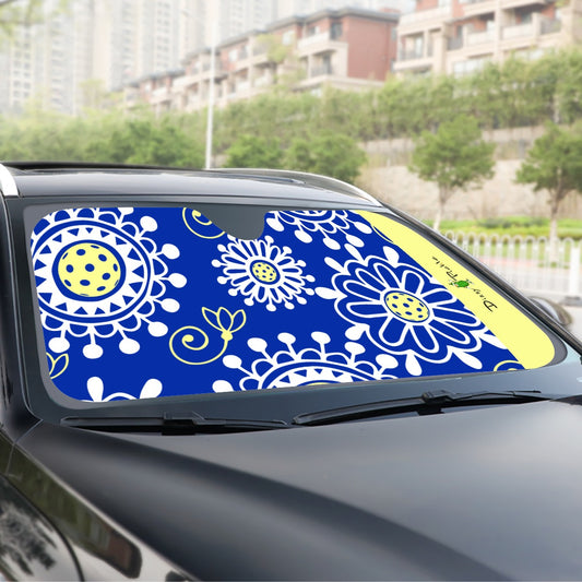 Dizzy Pickle Coming Up Daisies BY Pickleball Windshield Sunshade