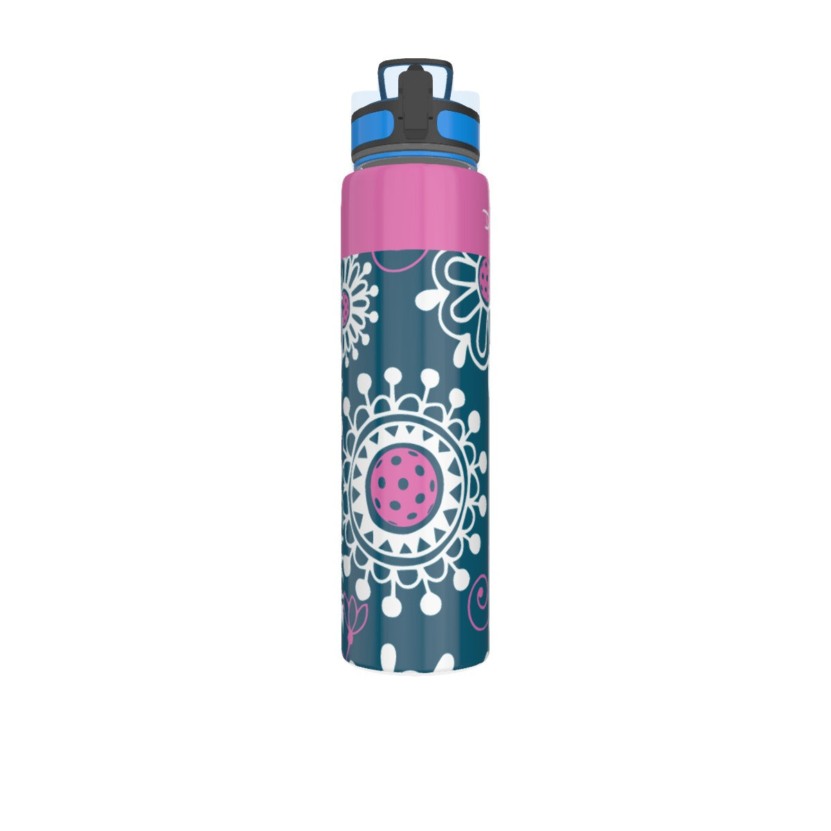 Dizzy Pickle Coming Up Daisies TP Pickleball Sport Water Bottle 32oz