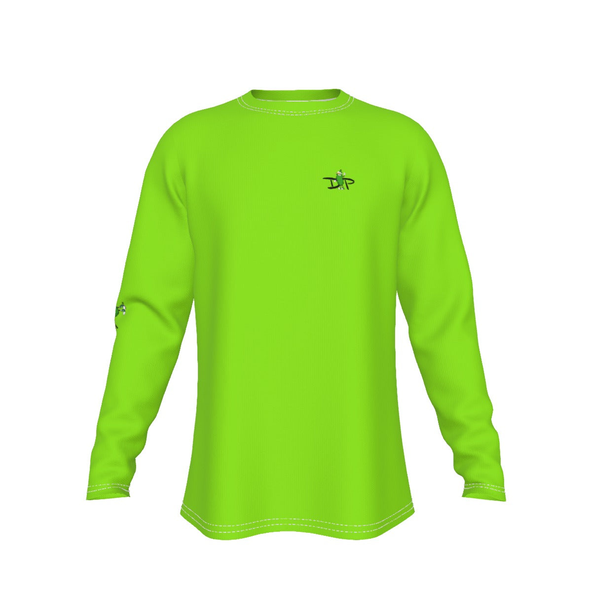 PICKLEBALL - Green/Navy Blue - Men's Long Sleeve T-Shirt by Dizzy Pickle