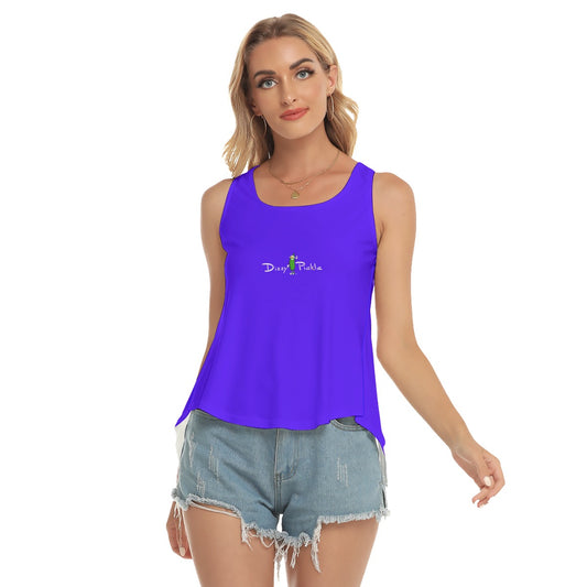 Dizzy Pickle DZY P Classic Iris Women's Pickleball Open-Backed Tank Top