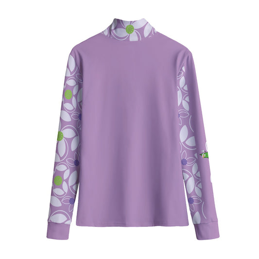 Dizzy Pickle Beth Lavender Women's Pickleball Quarter Zip Long Sleeve Casual Pullover