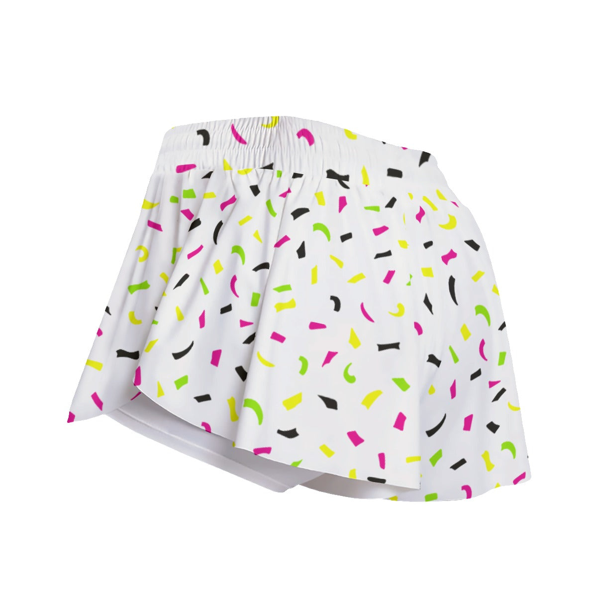 Dizzy Pickle Dinking Diva Confetti Pickleball Women's Sport Culottes Skorts with Inner Shorts