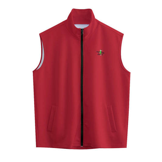DZY P Classic - Red - Men's Stand-up Collar Vest by Dizzy Pickle
