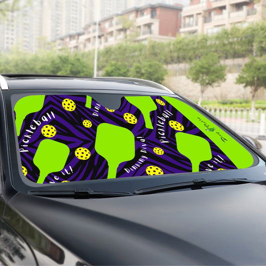 Dizzy Pickle Dinking Diva BG Pickleball Windshield Sunshade