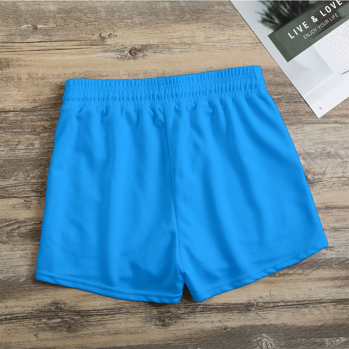 Dizzy Pickle DZY P Classic Women's Pickleball Casual Shorts with Pockets Azure Blue