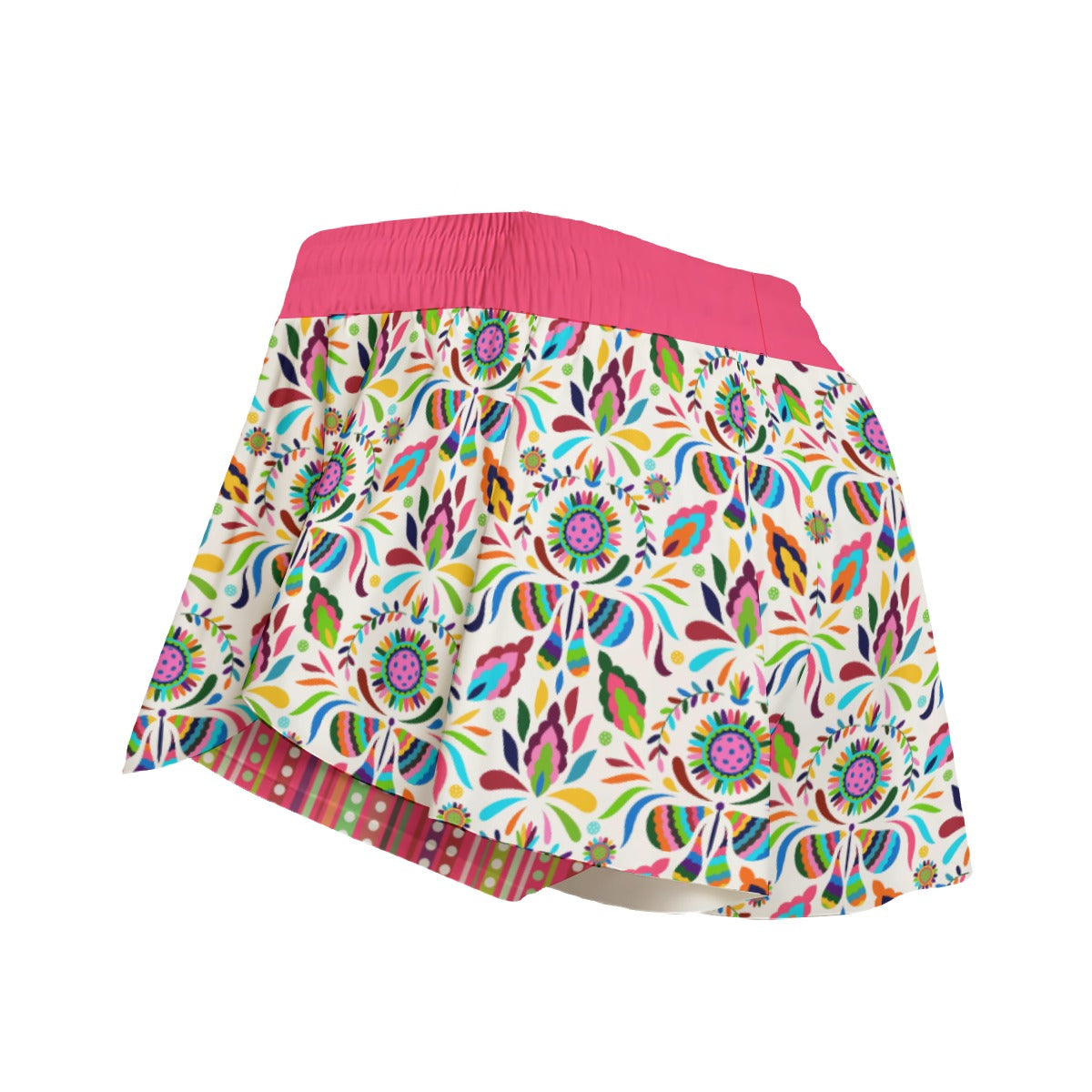 Dizzy Pickle Courtney Main Pickleball Women's Sport Culottes Skorts with Inner Shorts and Pockets