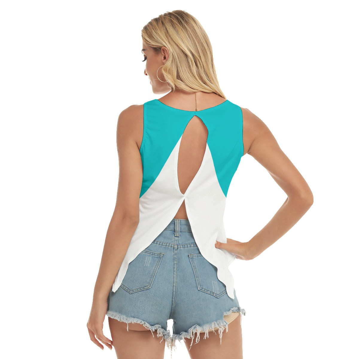 DZY P Classic - Diagonal Pickleball Tank Top by Dizzy Pickle - Cool Teal