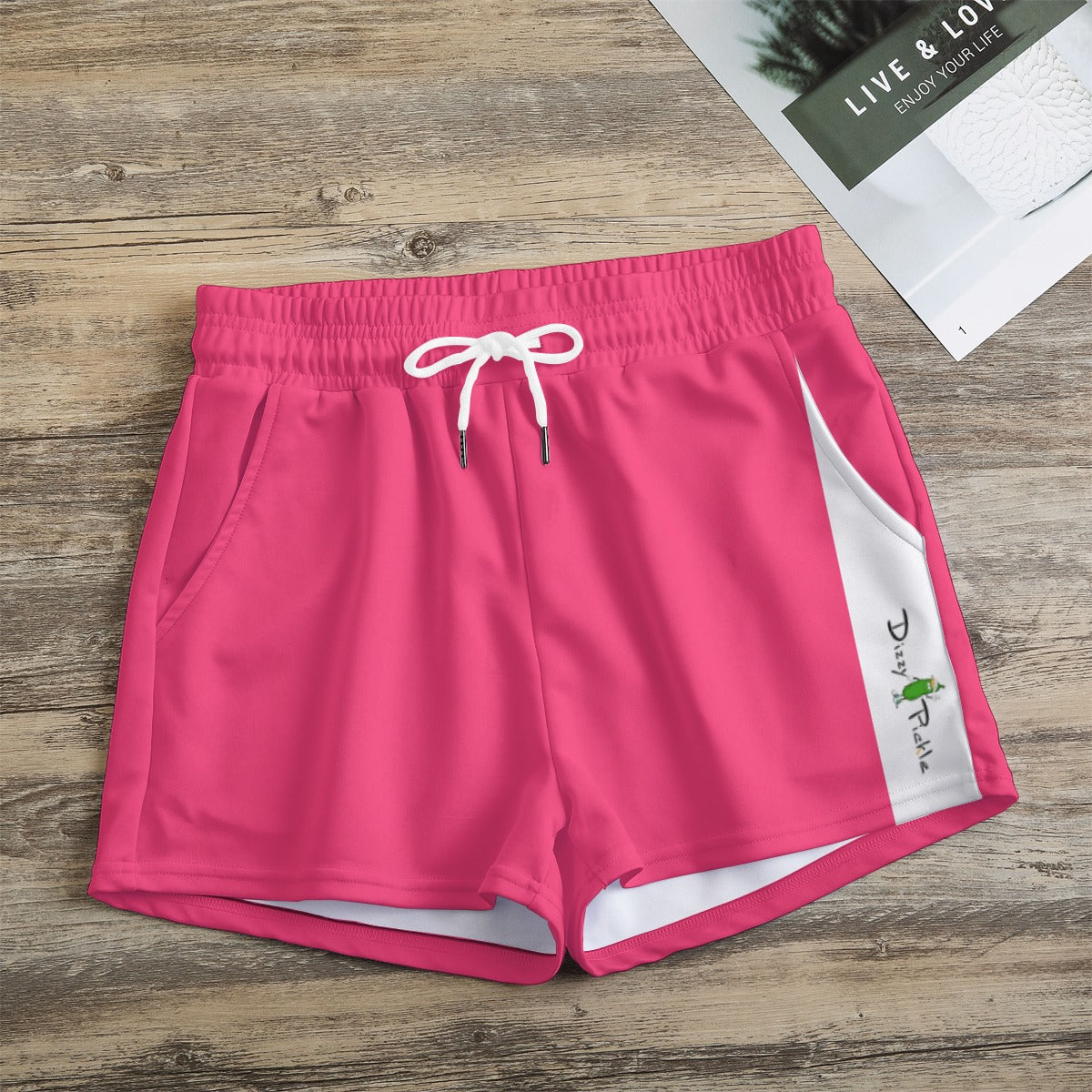 DZY P Classic - Rose - Pickleball Casual Shorts by Dizzy Pickle