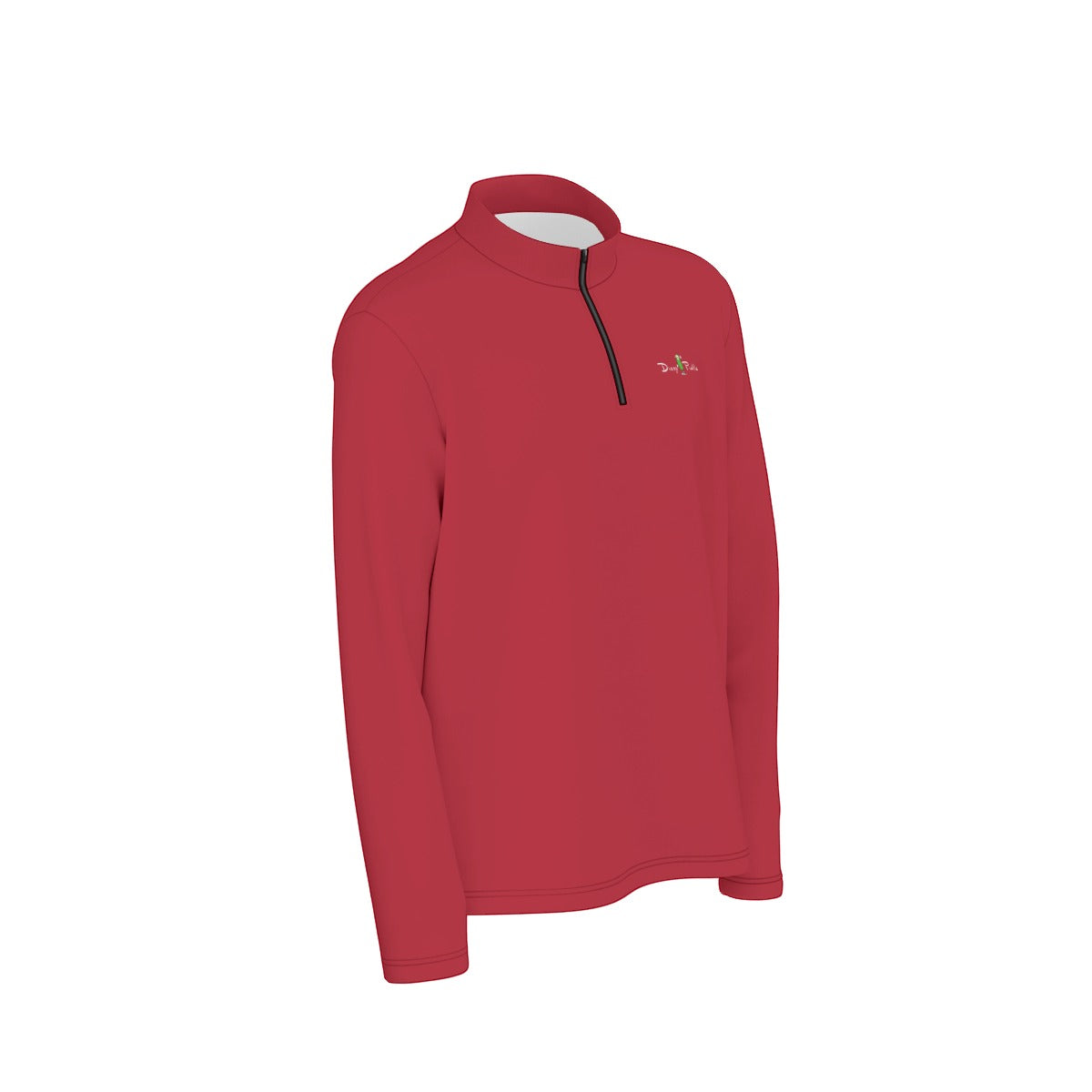 Dizzy Pickle DZY P Classic 5R8MX Men's Pickeball Half Zip Pullover Red