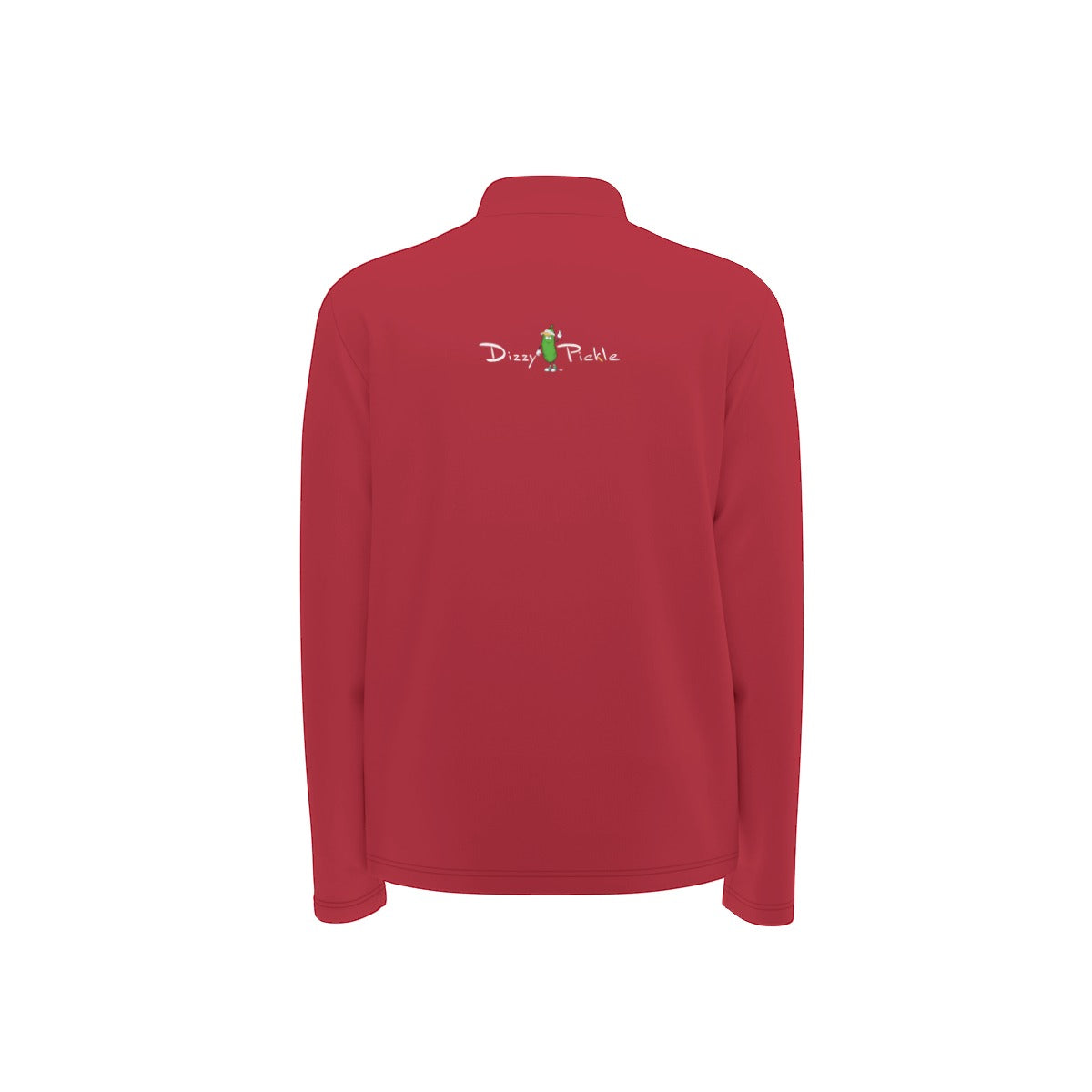 Dizzy Pickle DZY P Classic 5R8MX Men's Pickeball Half Zip Pullover Red