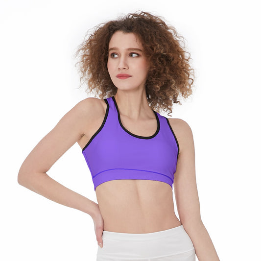 DZY P Classic - Purple -  Racerback Sports Bra by Dizzy Pickle