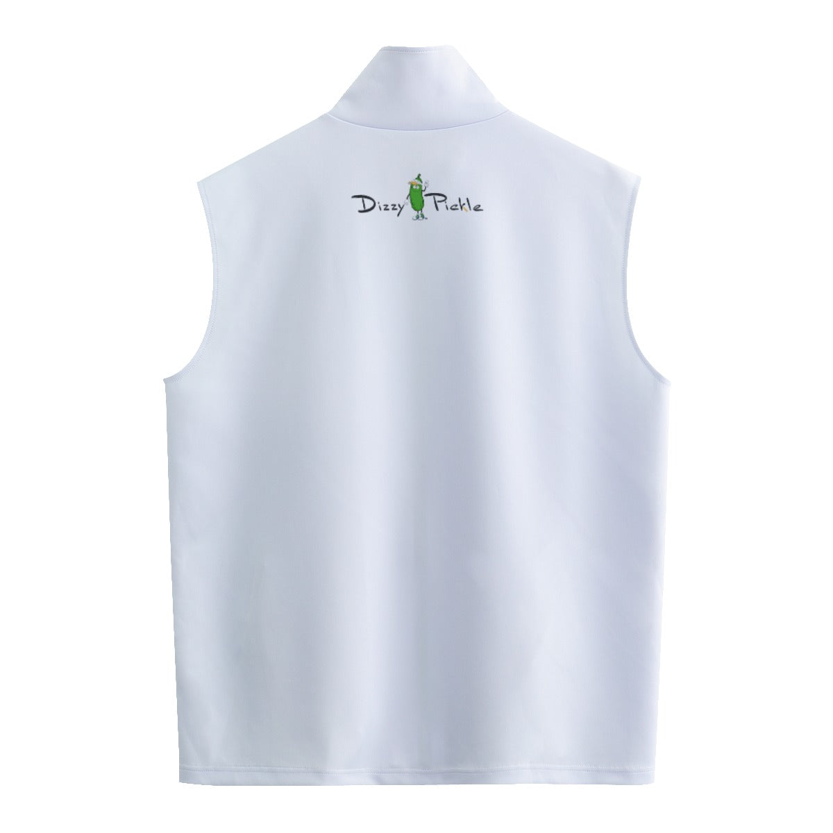 DZY P Classic - White - Men's Stand-up Collar Vest by Dizzy Pickle