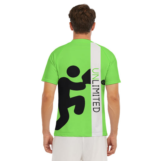 UNLIMITED - Men's Pickleball Fitted T-Shirt by Dizzy Pickle