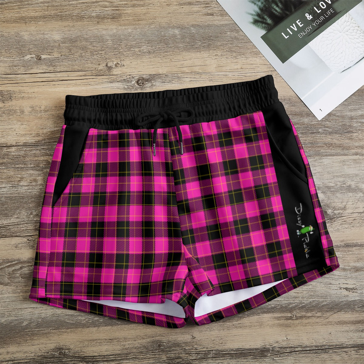 Millie - Plaid - Pickleball Casual Shorts by Dizzy Pickle