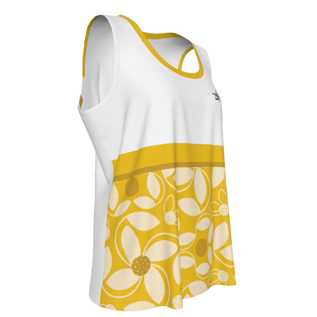 Dizzy Pickle Beth Gold Women's Pickleball Sports Sleeveless Tank Top