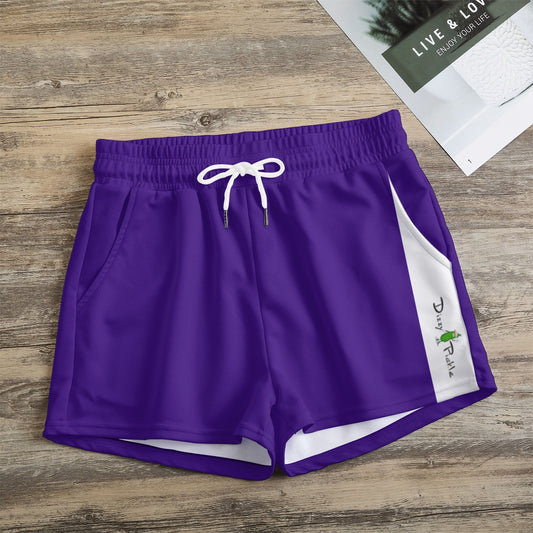 Dizzy Pickle DZY P Classic Women's Pickleball Casual Shorts Deep Purple