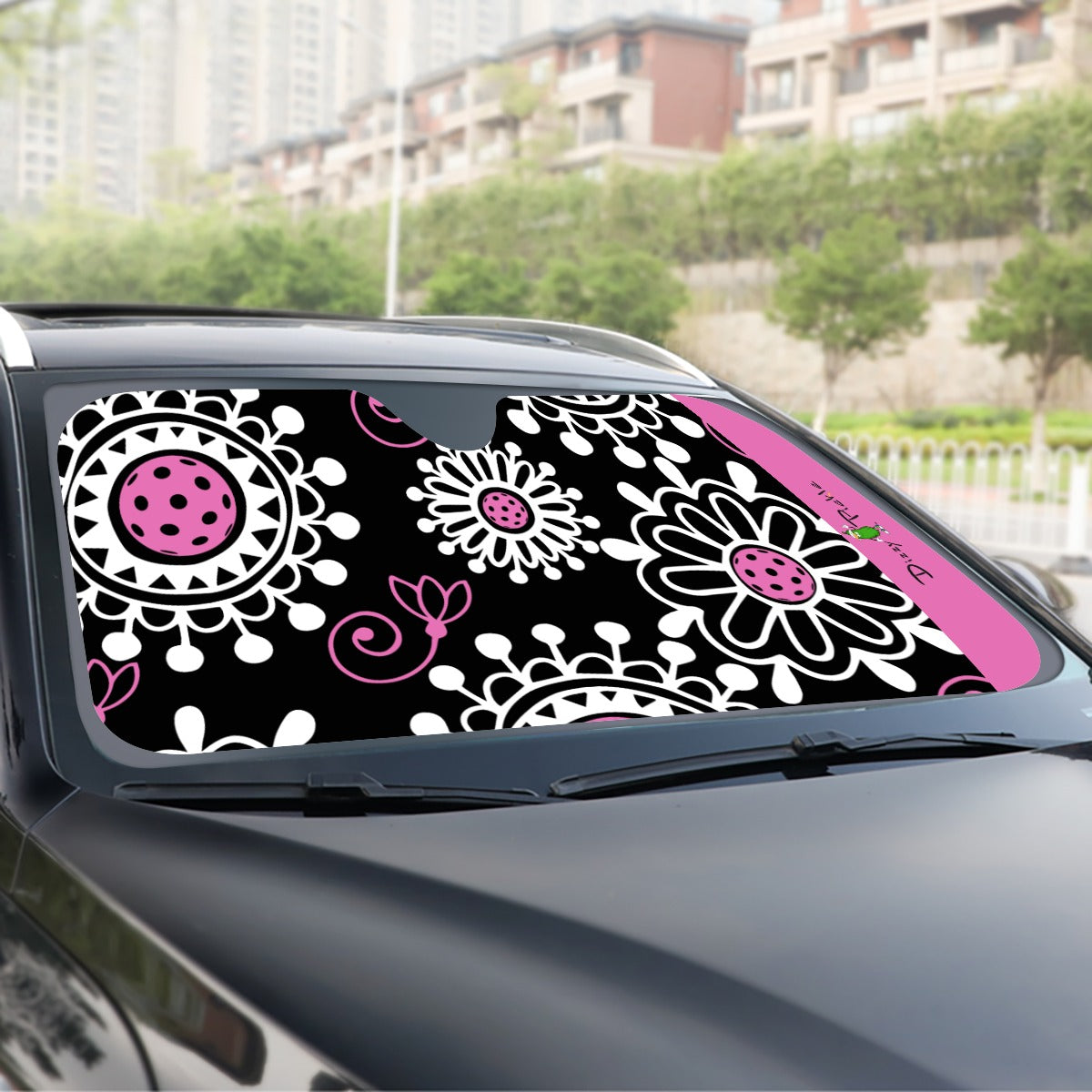 Dizzy Pickle Coming Up Daisies BP Pickleball Windshield Sunshade