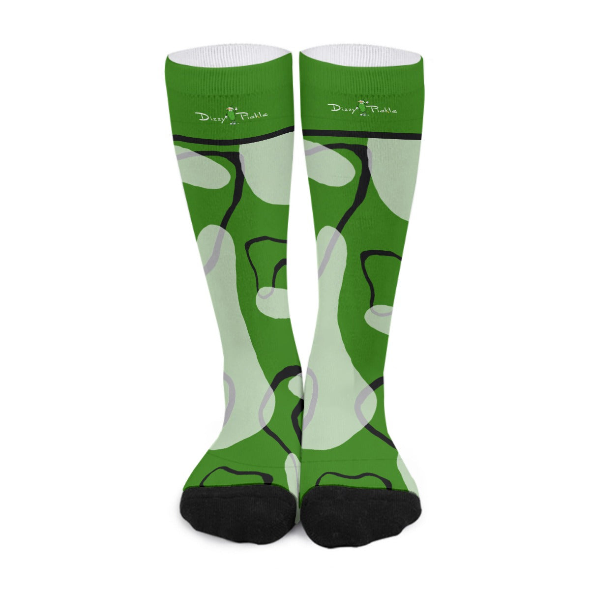 Kati - Doodle - Pickleball Long Socks by Dizzy Pickle