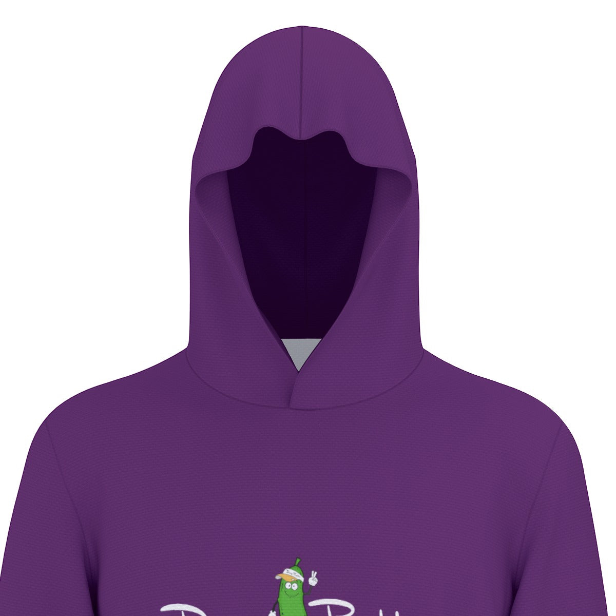 Dizzy Pickle DZY P Classic Plum Men's Pickleball Sunscreen Sports Hoodie with Thumb Holes