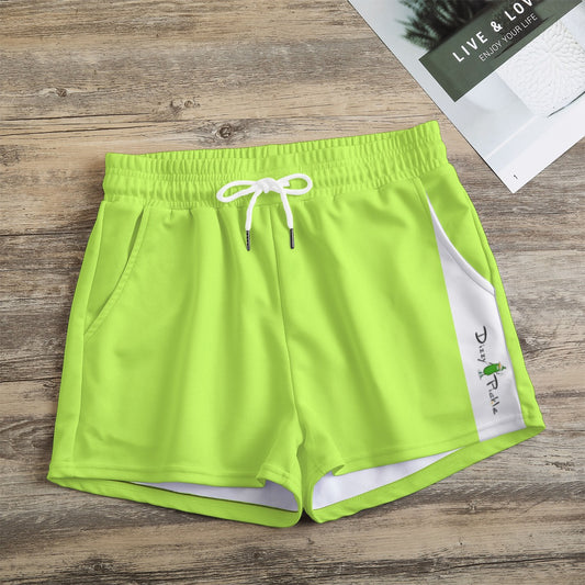 X-LARGE Dizzy Pickle DZY P Classic Pistachio Women's 2.5" inseam Pickleball Casual Shorts