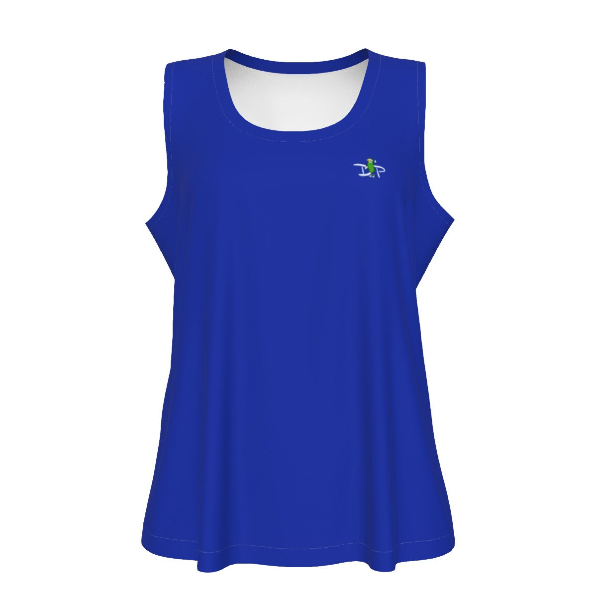 Dizzy Pickle DZY P Classic Women's Pickleball Sleeveless Sport Tank Blue