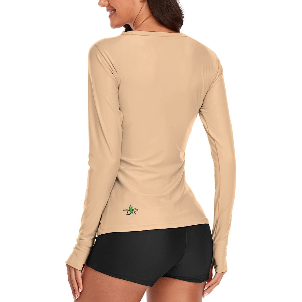 DZY P Classic - V2905 Women's Long Sleeve Pickleball Performance Shirt by Dizzy Pickle