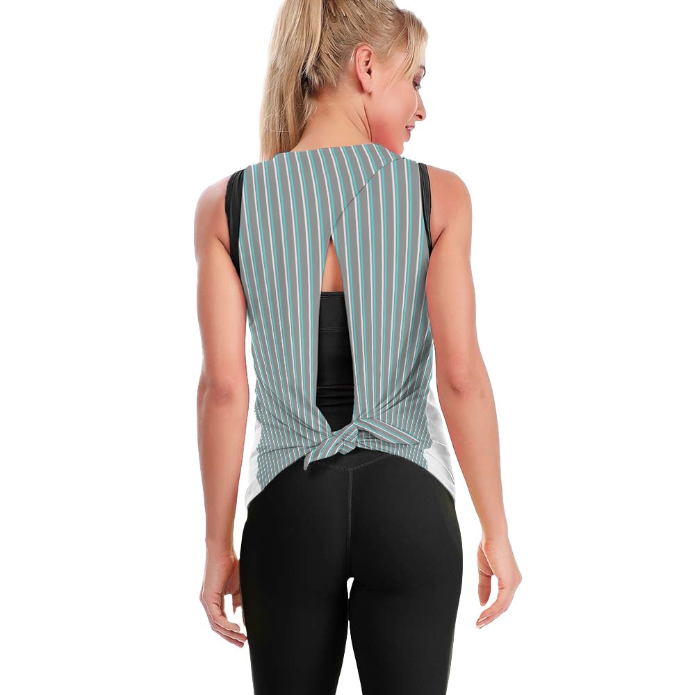 Shelby - Tie-Back Women's Sweat-Absorbing Vest by Dizzy Pickle