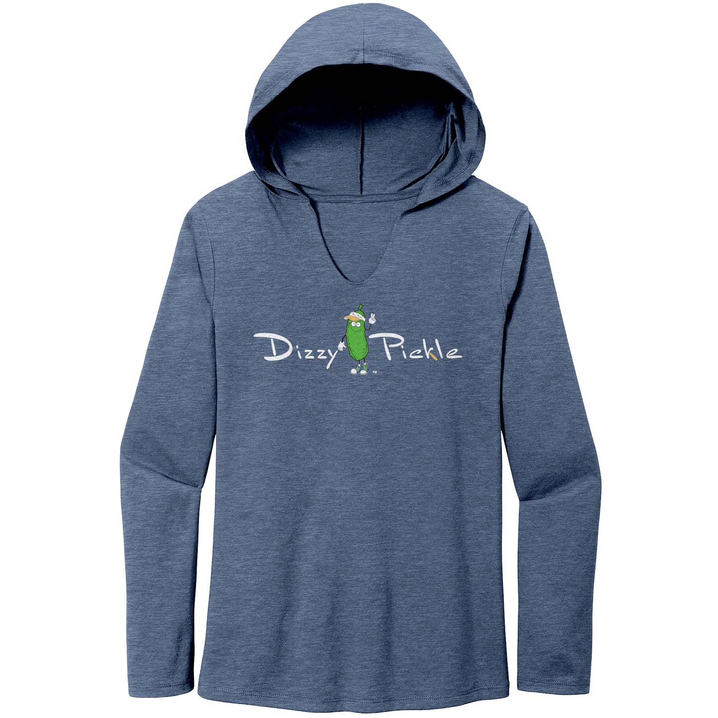 DZY P Classic - Women's Light Weight Long Sleeve Hoodie by Dizzy Pickle