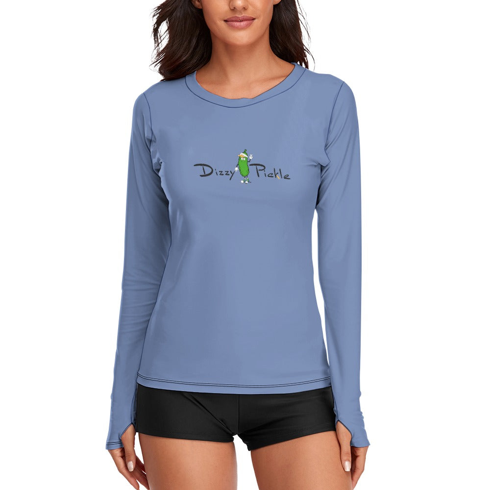 DZY P Classic - V2905 Women's Long Sleeve Pickleball Performance Shirt by Dizzy Pickle