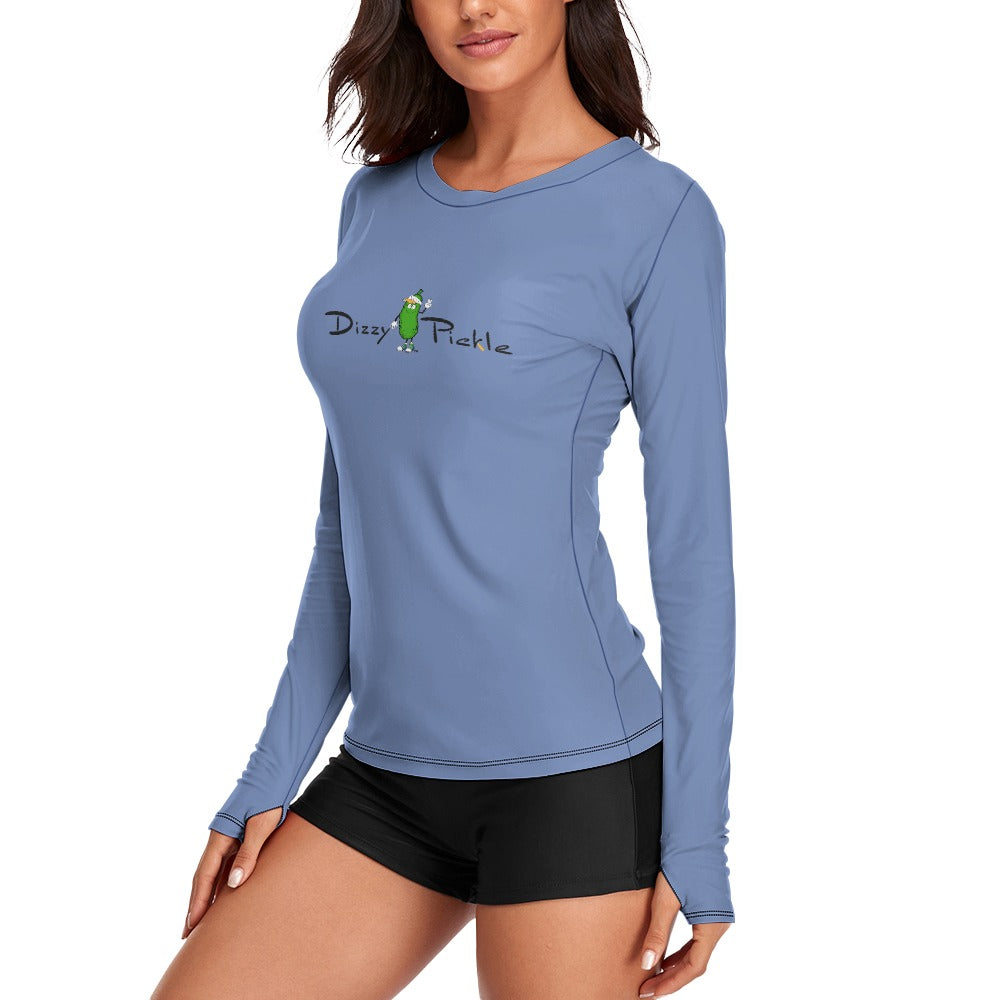 DZY P Classic - V2905 Women's Long Sleeve Pickleball Performance Shirt by Dizzy Pickle