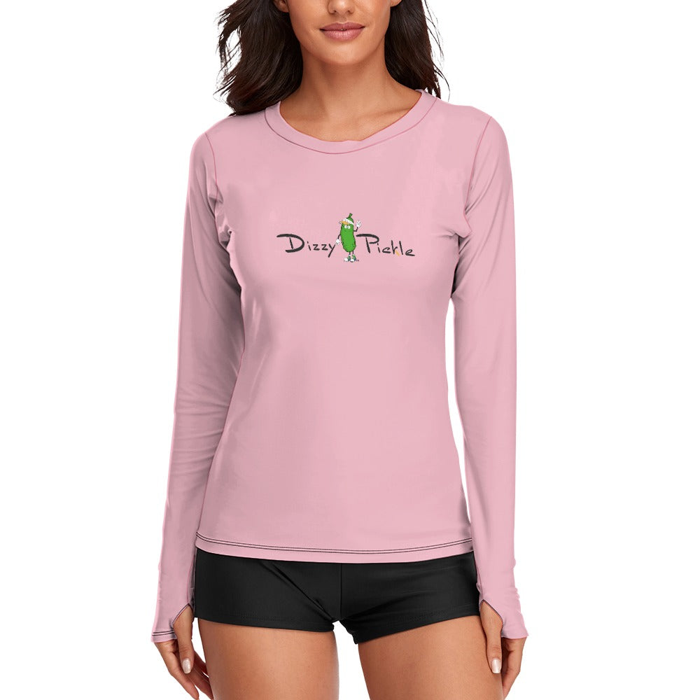 DZY P Classic - V2905 Women's Long Sleeve Pickleball Performance Shirt by Dizzy Pickle