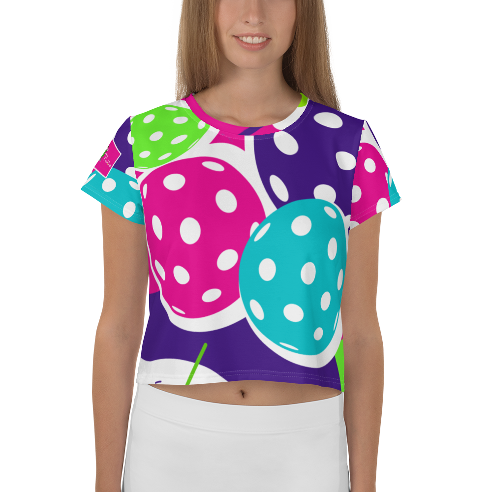 Dizzy Pickle Diana Women's Pickleball Crop Tee