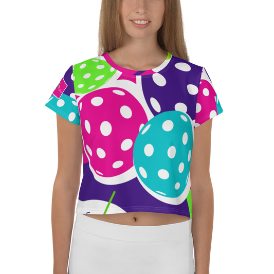 Dizzy Pickle Diana Women's Pickleball Crop Tee