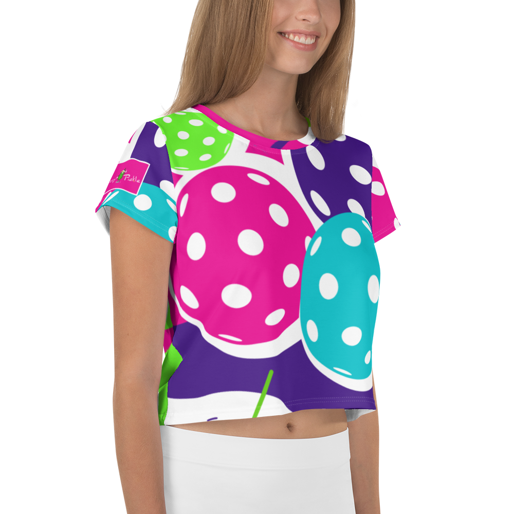 Dizzy Pickle Diana Women's Pickleball Crop Tee