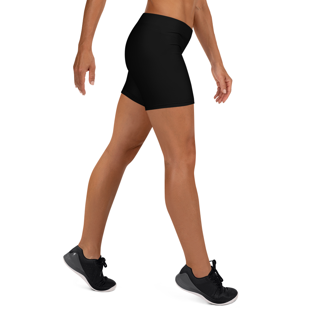 Dizzy Pickle DZY P Classic Women's Pickleball Sports Yoga Style Shorts Black