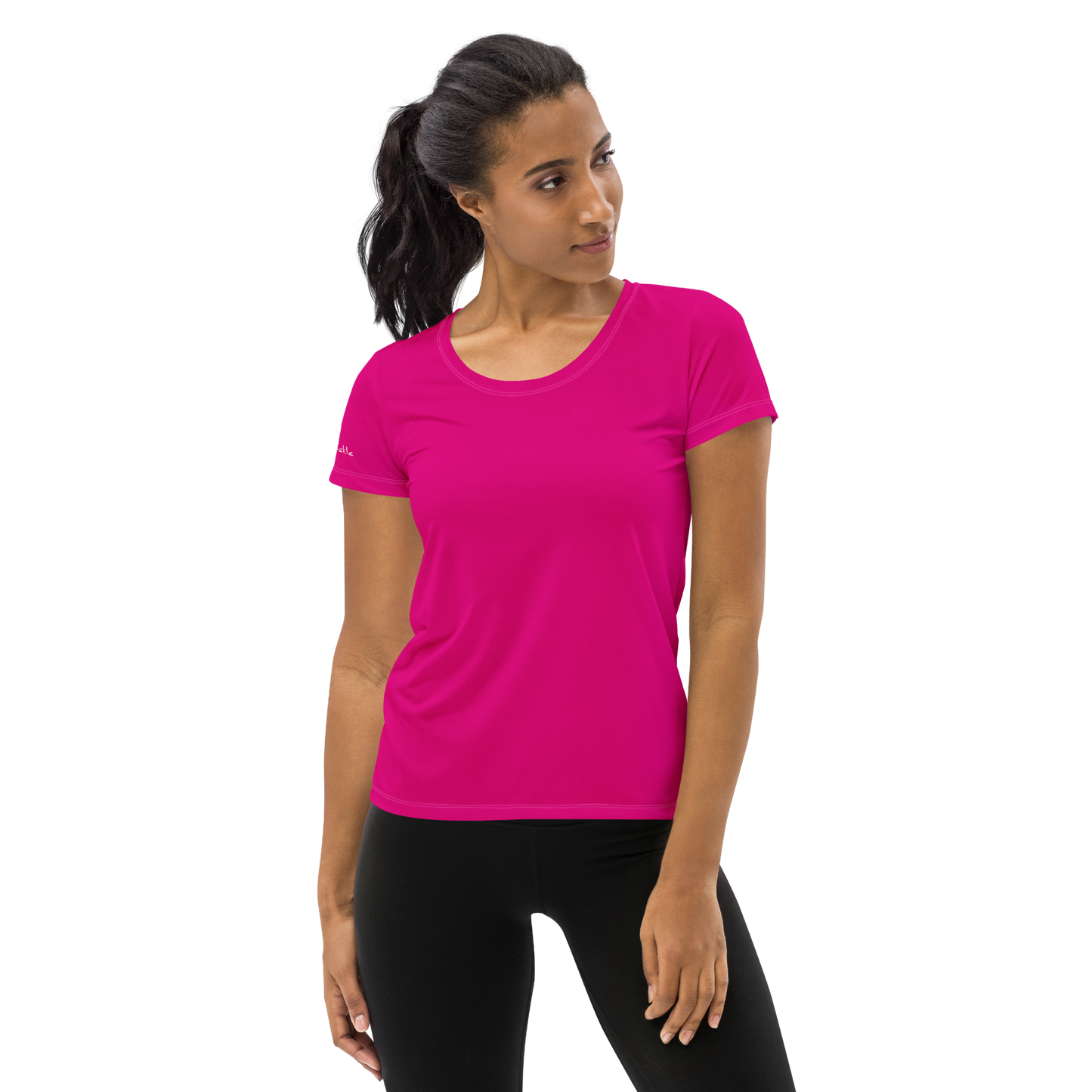 The Slammer in Pink - Women's Athletic T-shirt by Dizzy Pickle