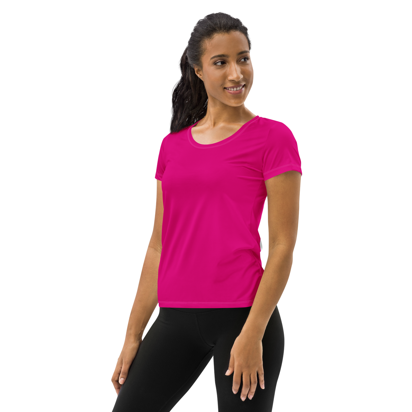 The Slammer in Pink - Women's Athletic T-shirt by Dizzy Pickle