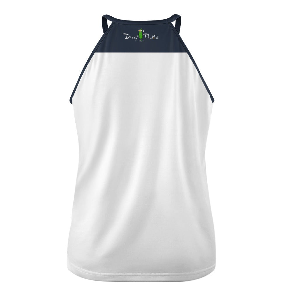 Dizzy Pickle Heidi BW Women's Pickleball Crew Neck Vest