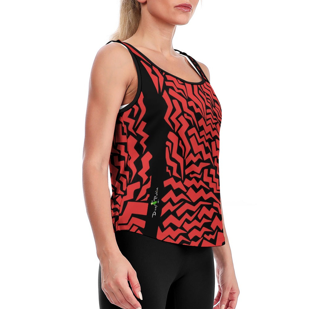 DZY P Classic - GEO 9452 - Active Performance Loose Yoga Vest by Dizzy Pickle