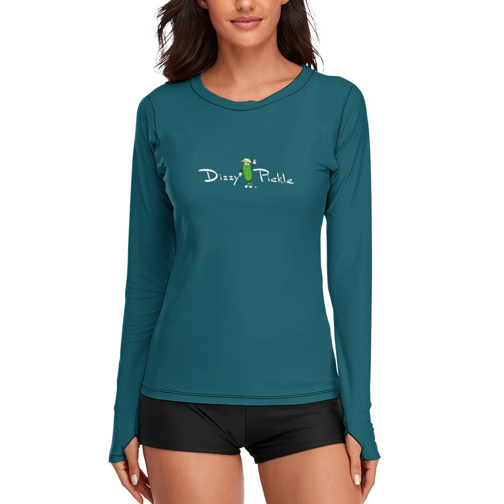 DZY P Classic - V2904 Women's Long Sleeve Pickleball Performance Shirt by Dizzy Pickle