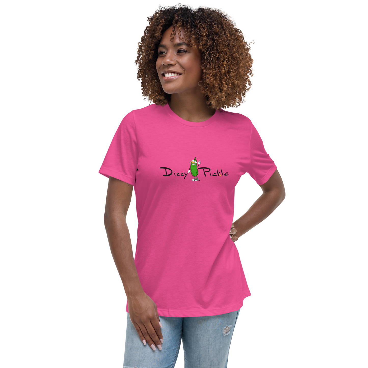 DZY P Classic - Women's Relaxed T-Shirt by Dizzy Pickle v2