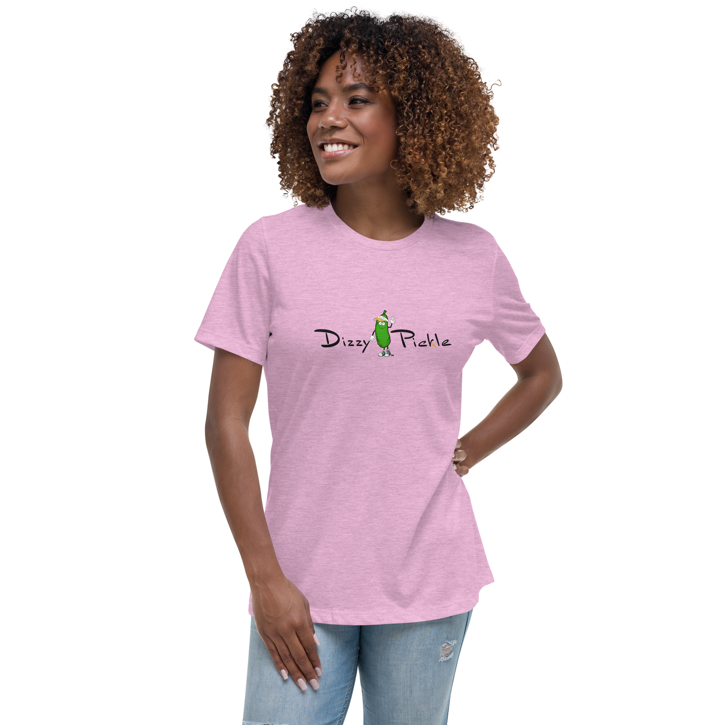 DZY P Classic - Women's Relaxed T-Shirt by Dizzy Pickle v2