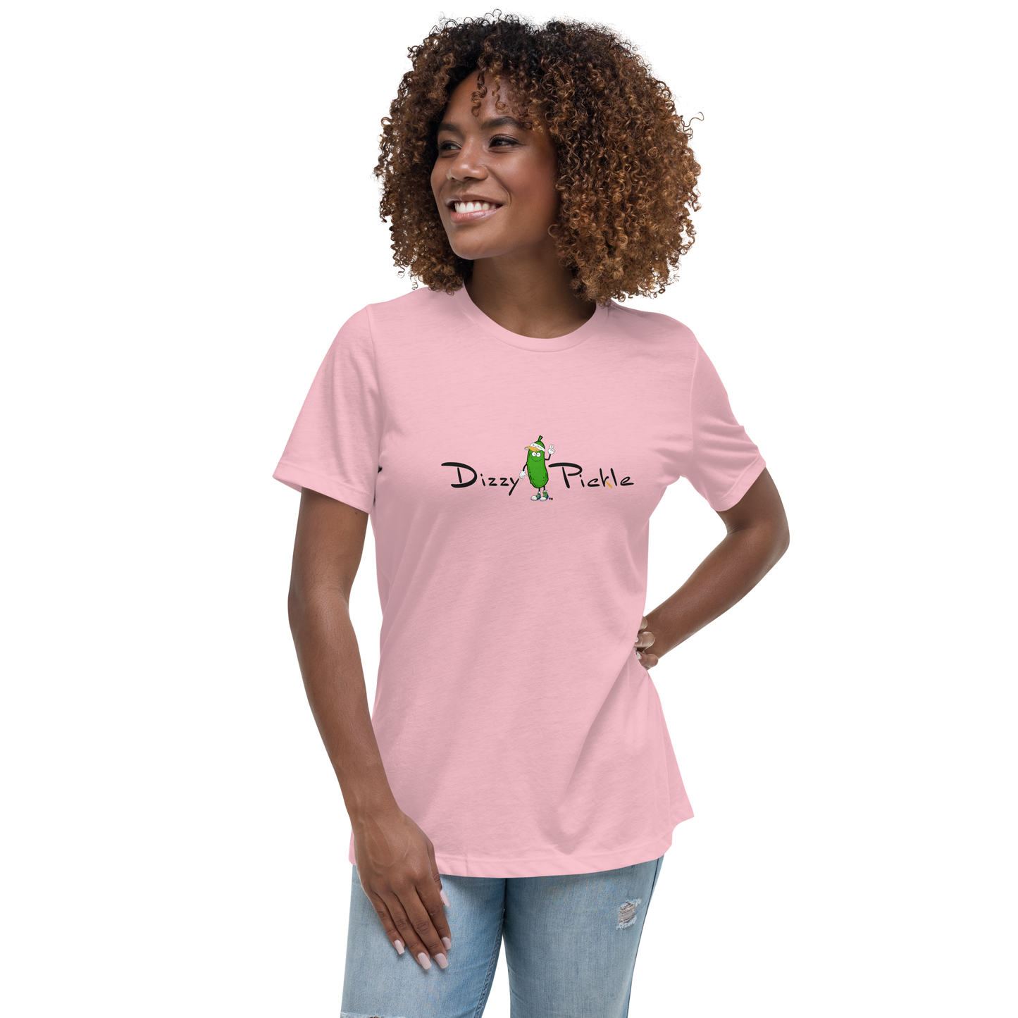 DZY P Classic - Women's Relaxed T-Shirt by Dizzy Pickle v2